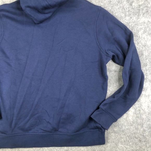 Nike Club Swoosh Full-Zip Hoodie Blue Size XL Style 679365-410 Logo Swoosh - Picture 12 of 12